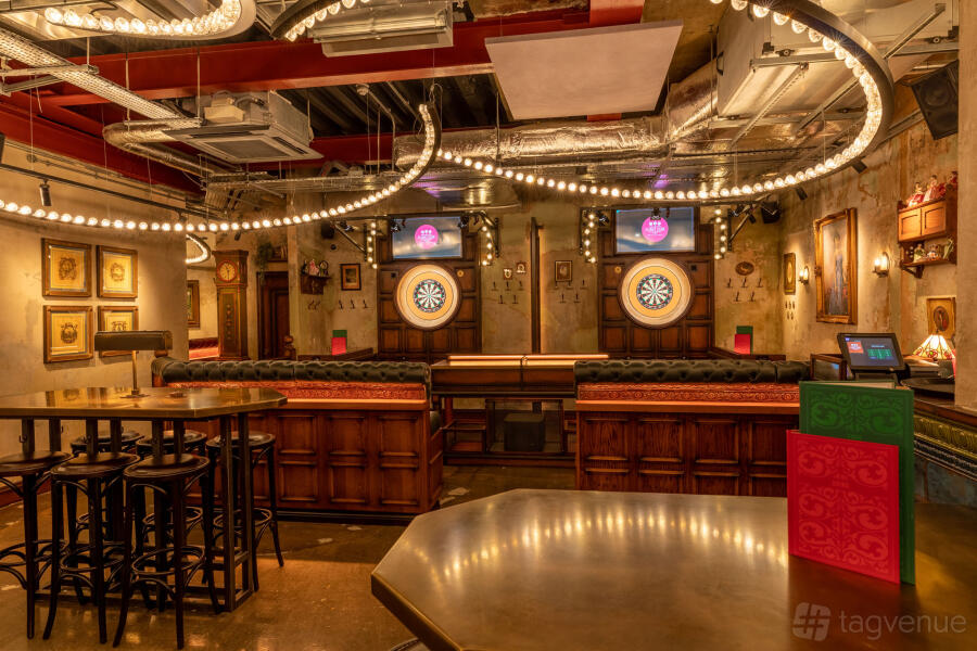 The Angel at Flight Club Newcastle in Newcastle City Centre