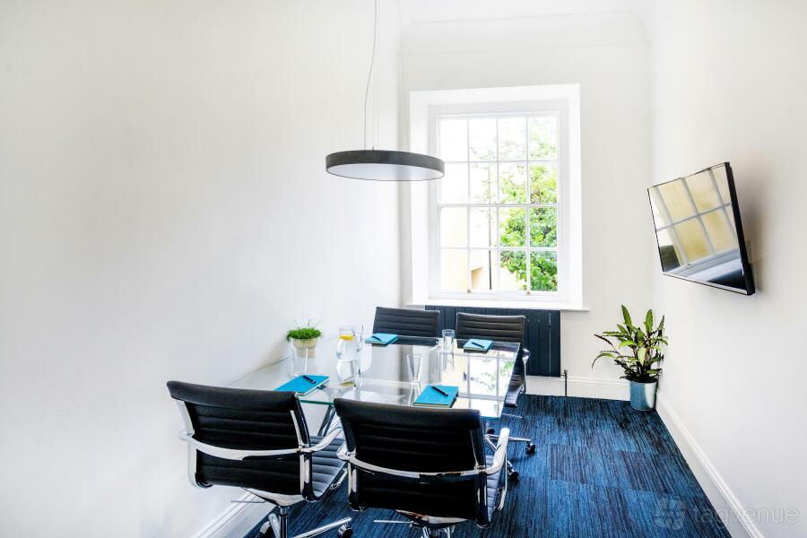 4-person meeting room at Square Works in Hotwells, Bristol