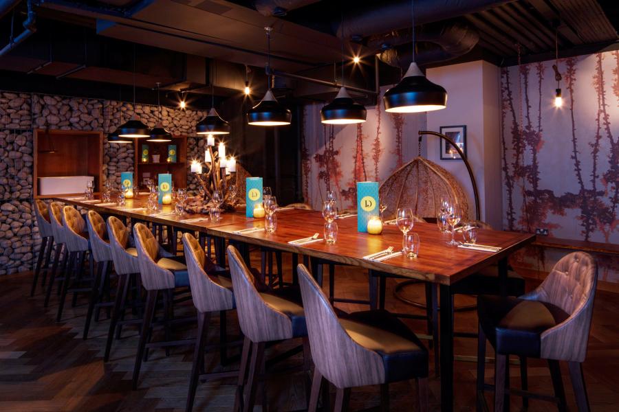 The Root at Banyan Corn Exchange in Manchester City Centre