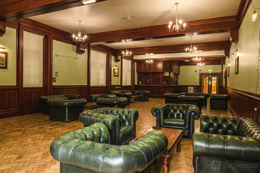 Reading Room at Glasgow University Union in West End, Glasgow