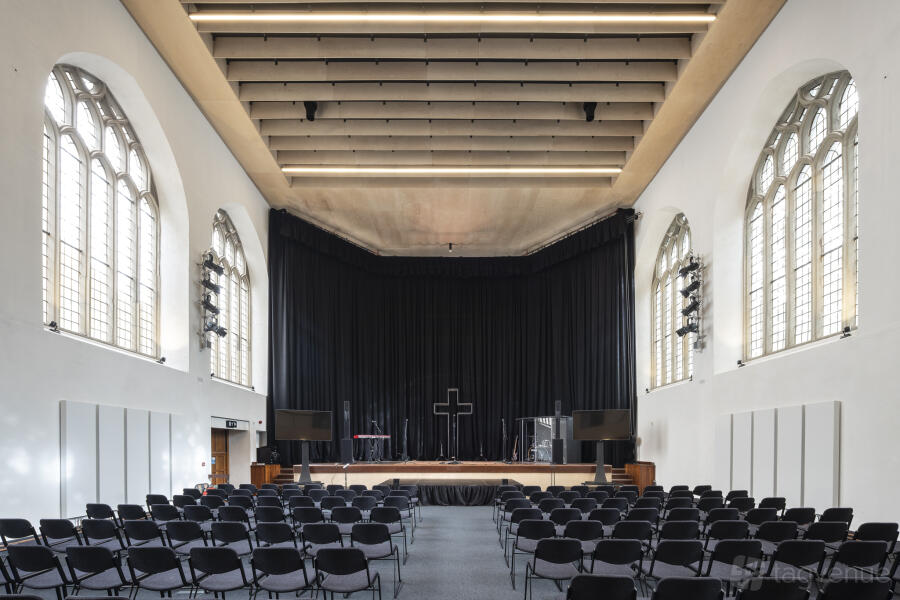 The Nave at St Nicholas Church in Bristol Old City