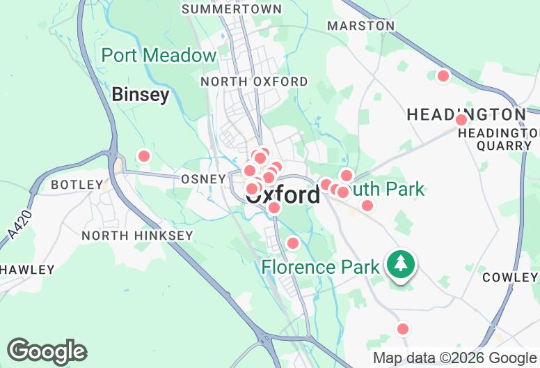 Map of Oxford